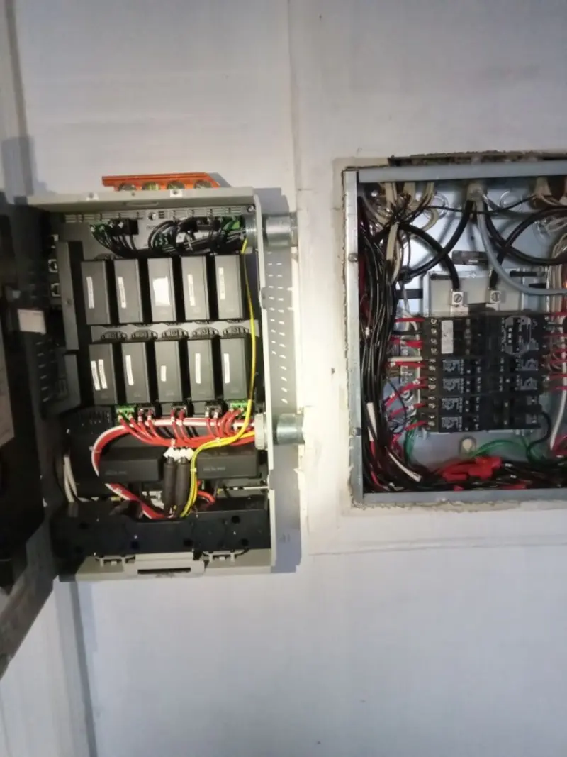 Electrical panel upgrade completed for Electrical Inspection in Bowdoin